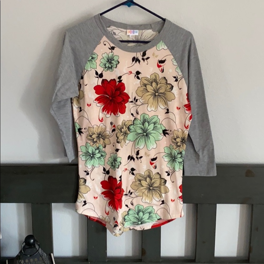 Lularoe baseball tee